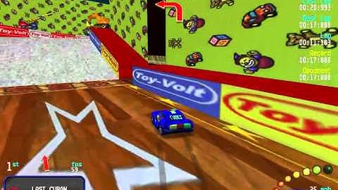Re-Volt Custom Track Toy World 3 by MirkoGT97 , Time Trial Lap