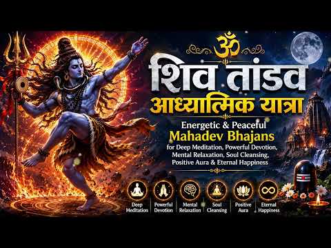 🕉️ “भोलेनाथ की अनंत कृपा | Relaxing Shiva Bhajans for Calm Mind, Deep Sleep, Yoga, Meditation