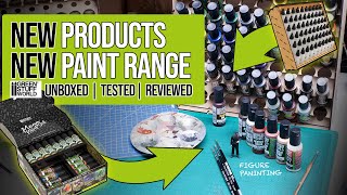 ROAD TESTING NEW ACRYLIC PAINTS AND PRODUCTS - GREEN STUFF WORLD | UNBOXING & REVIEW