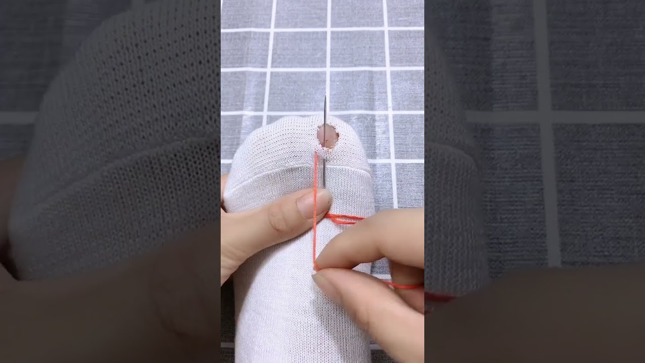 Learn to Fix Hole in Sock Part 3625 #shorts