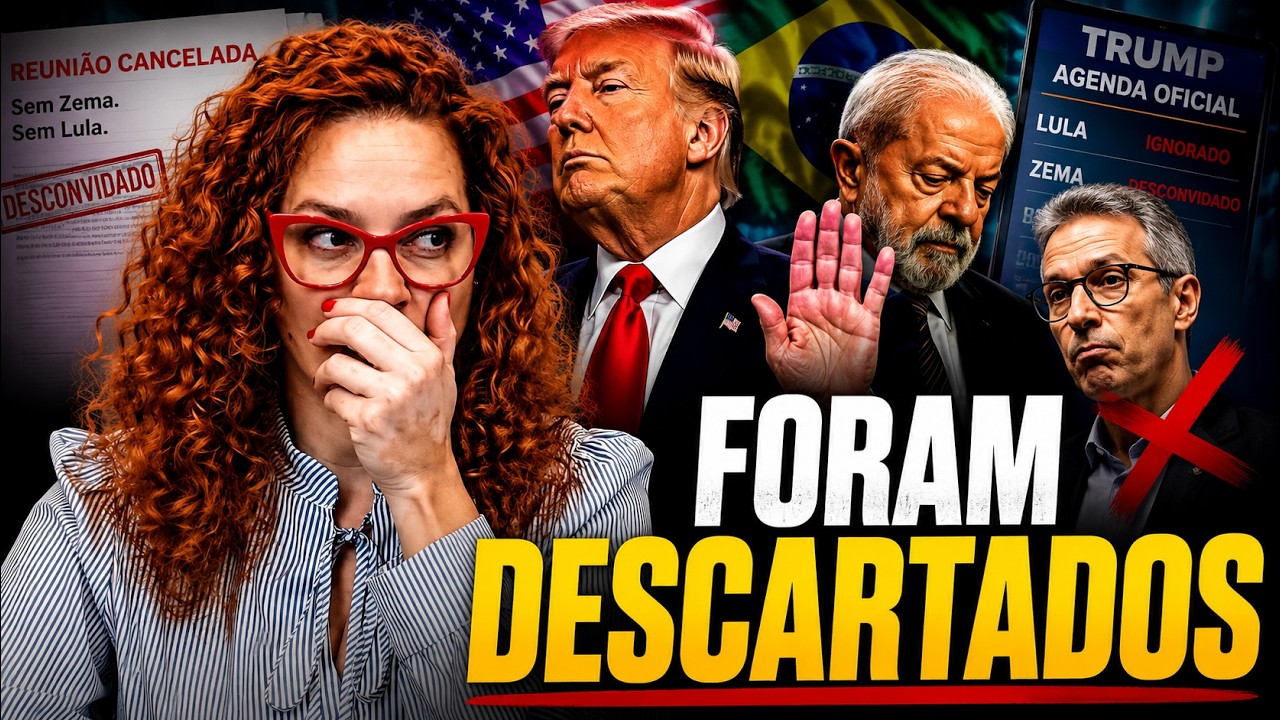 TRUMP DEIXA LULA NO VÁCUO — Zema leva cartão vermelho e Flávio agradece