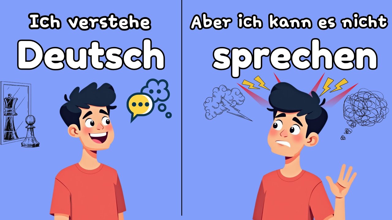 Warum kann ich Deutsch verstehen, aber nicht sprechen?