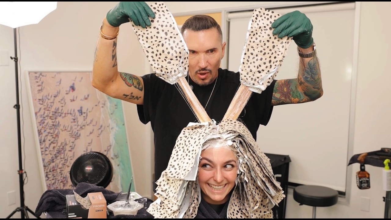 Black Dye Color Correction