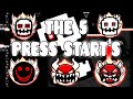 "THE 5 PRESS STARTS" !!! - GEOMETRY DASH BETTER AND RANDOM LEVELS