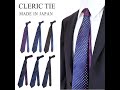 ネクタイ ドット柄 クレリックタイ シルク 日本製 おしゃれ な切替デザイン ネイビー パープル