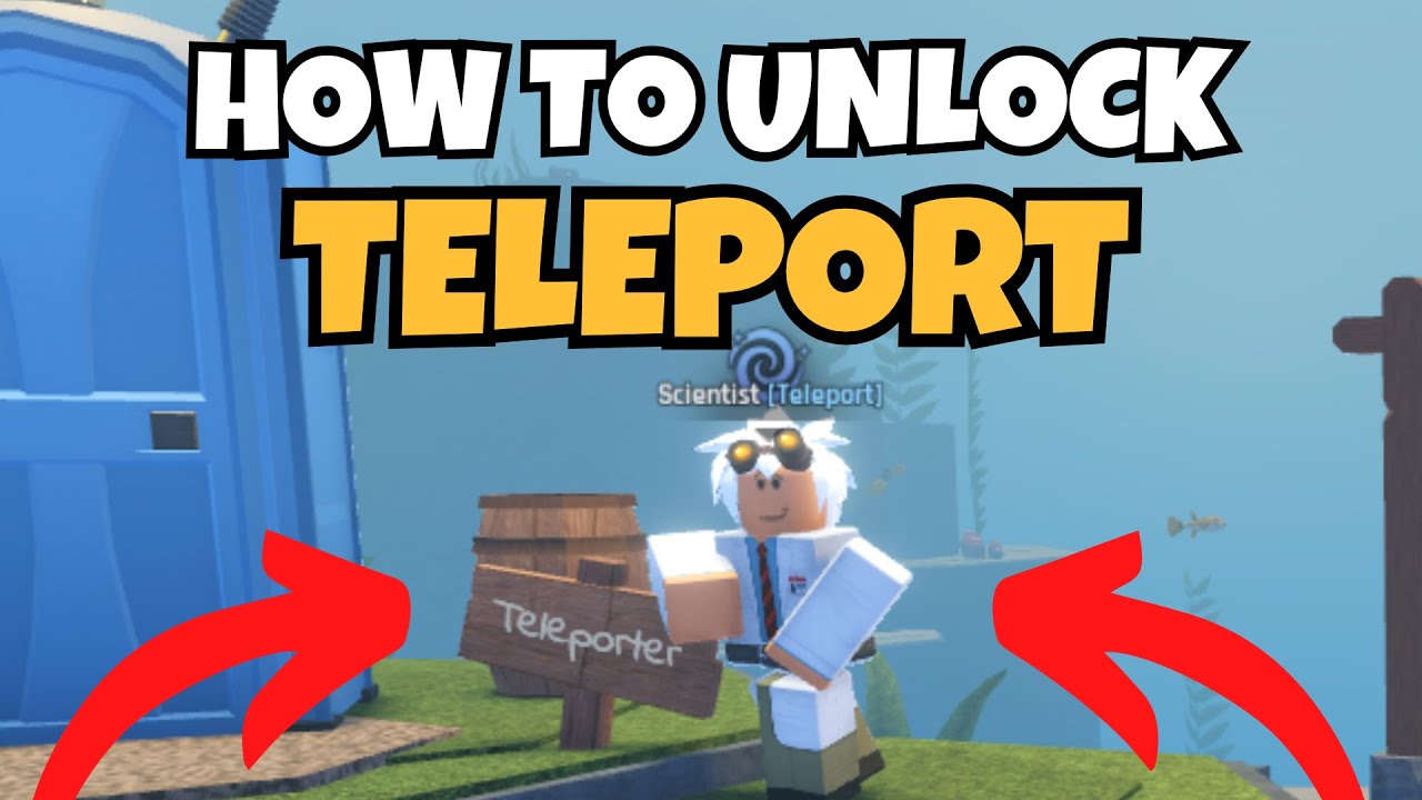 How To Unlock Teleport in Abyss Roblox | Scientist’s Quest 1