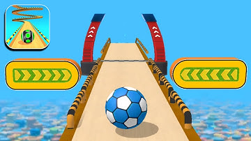 Racing Ball Rolling Game Speedrun Gameplay Max Level 896