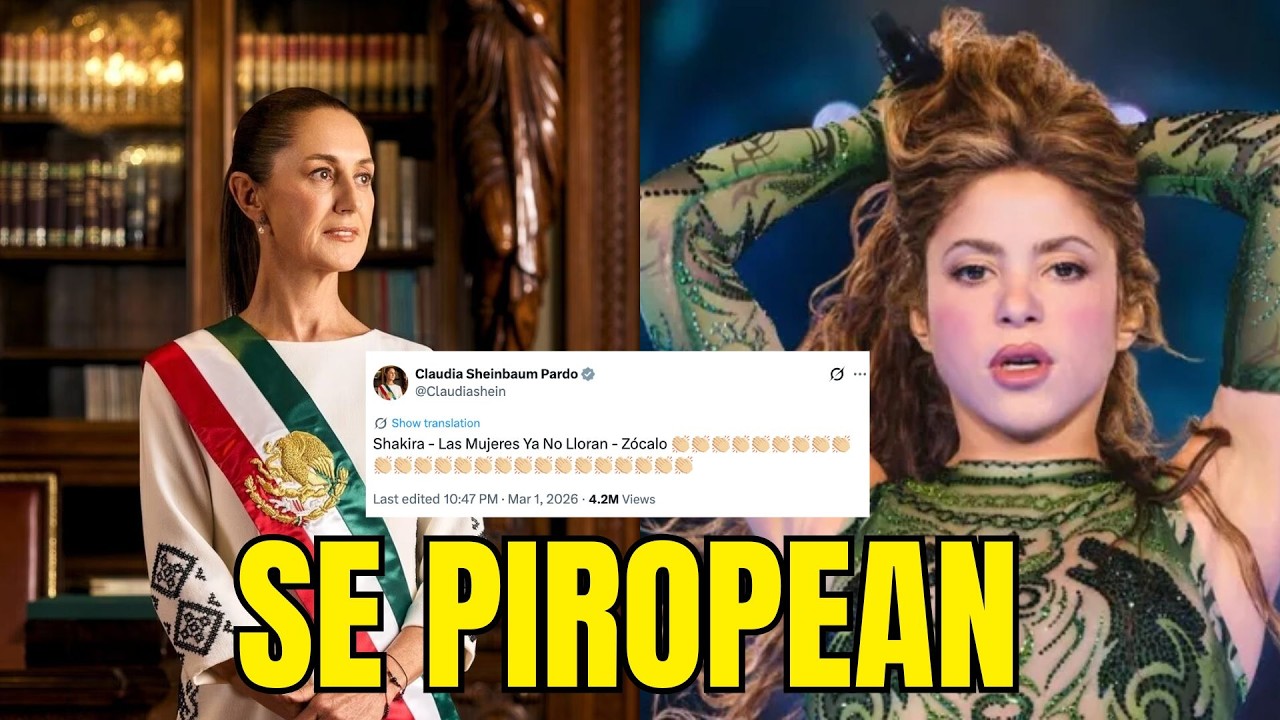 SHAKYRA Y PRESIDENTA CLAUDIA SHEINBAUM, UNA RELACION DE AMIGAS