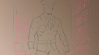 “How to Draw a Police Officer | Easy Police Man Drawing Tutorial for Beginners