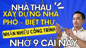 Xây dựng nhà phố biệt thự chuyên nghiệp phải có 9 thiết bị này| Đặng Hoài Bảo