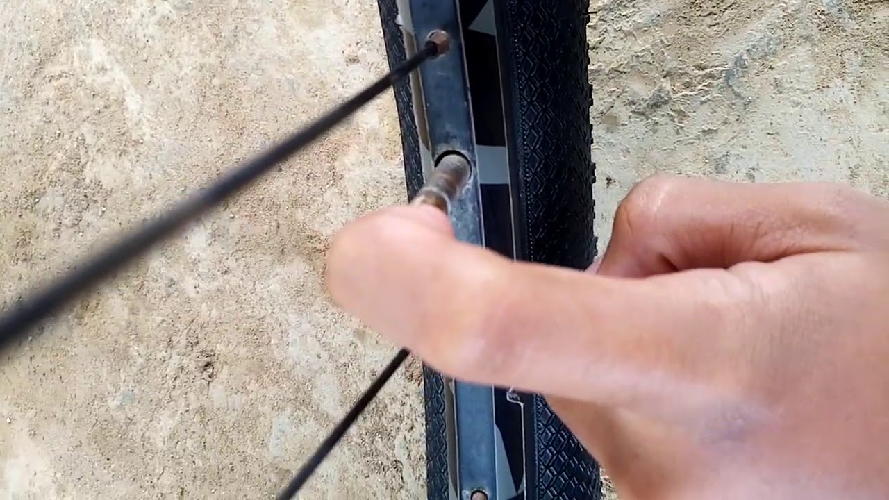 How to deflate a bike tire YouTube
