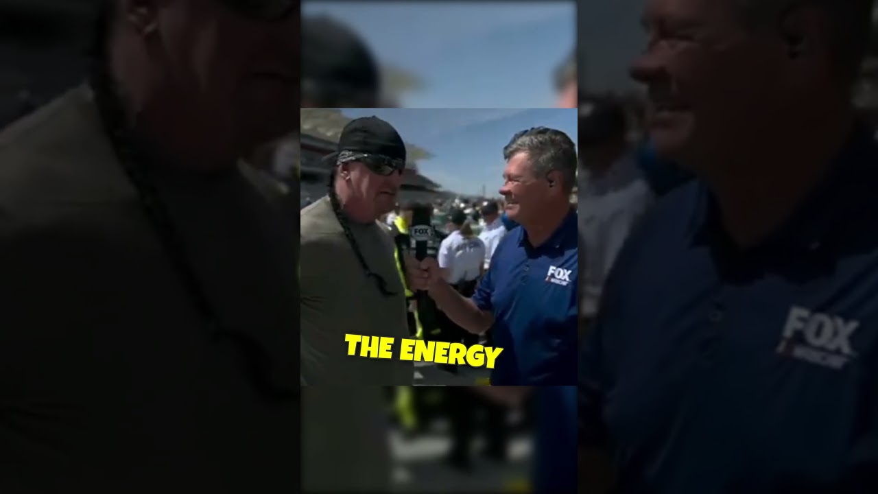 Undertaker at Nascar!?  #shorts #wwe #wwf #nascar #wrestling #funny #raw #smackdown