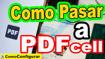 ¿Cómo escanear un documento y enviarlo por WhatsApp? en formato PDF con el MÓVIL
