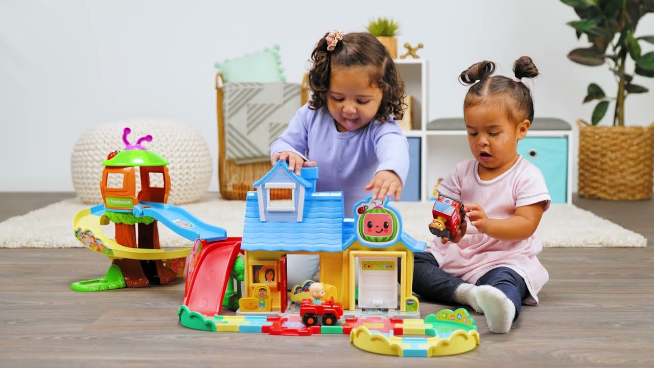 VTech CoComelon Go! ¡Go! Smart Wheels Cody's Camión And Track