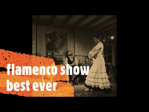 Flamenco Dance by Spanish Gypsies ( GRANADA / SPAIN ) PART 1