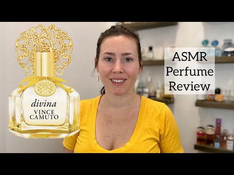 ASMR Perfume Review - Vince Camuto Divina - Glass Tapping & Soft