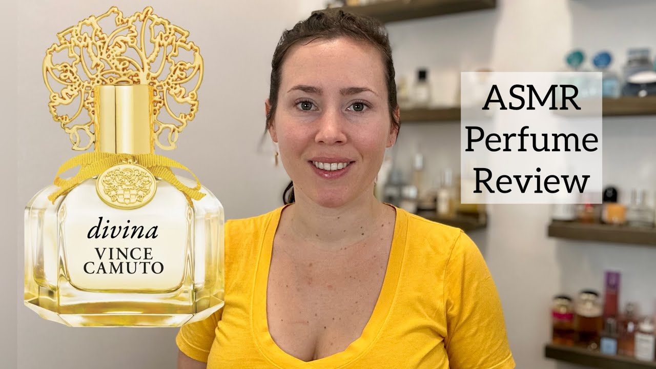 ASMR Perfume Review - Vince Camuto Divina - Glass Tapping & Soft Spoken