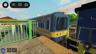 Laser train is arriving at locust valley 