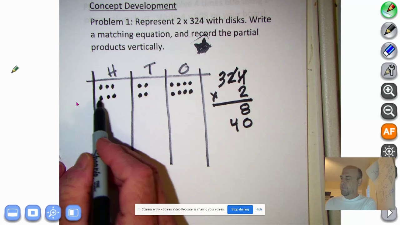Eureka Math, Grade 4, Module 3, Lesson 8 (CD - Part 1 of 4) - YouTube