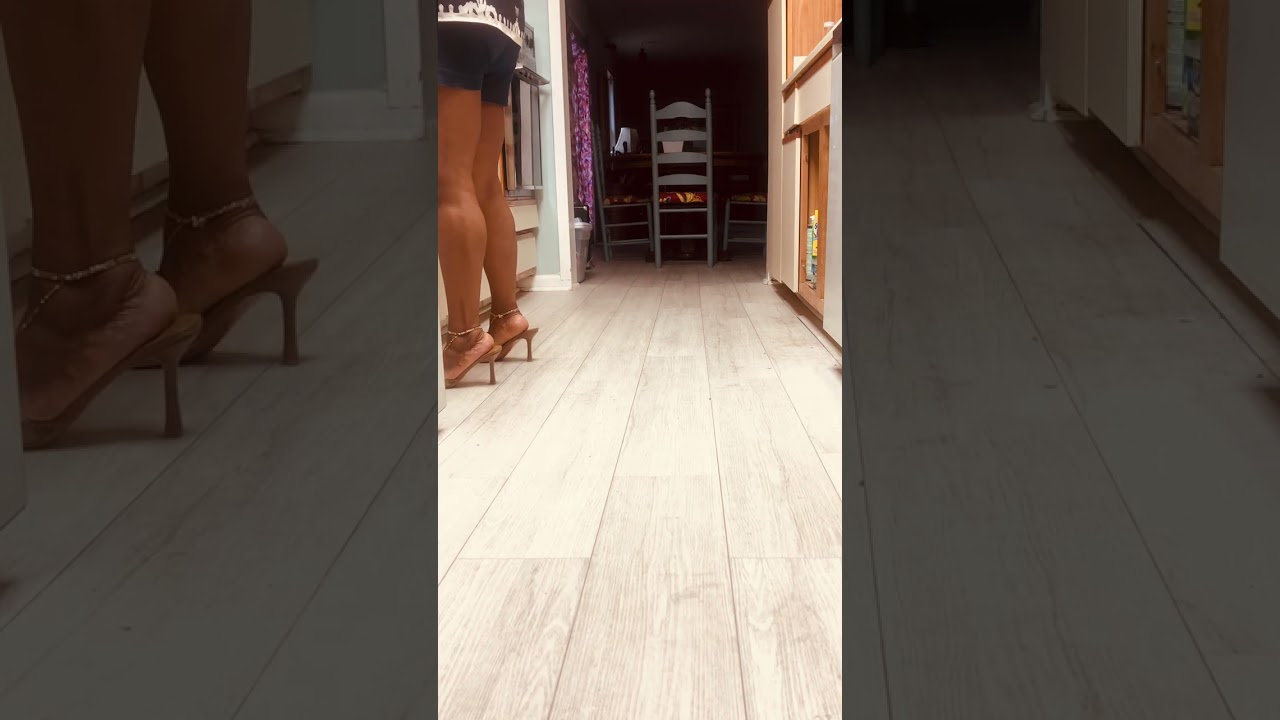 Kitchen ASMR: Shoeplay & Baking in High Heels 👠 