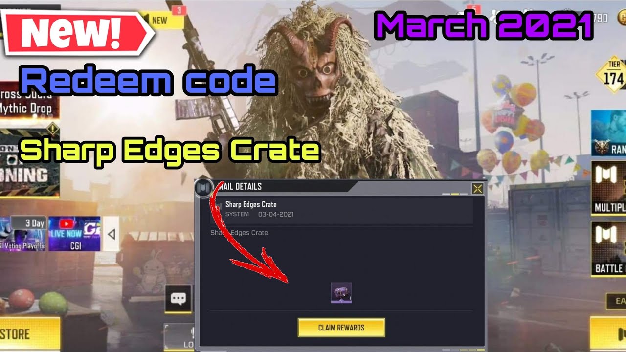 *NEW* Redeem Code in Call of duty Mobile 2021 