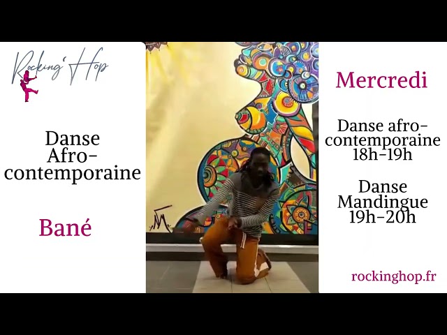 Watch Danse Afro-contemporaine avec Bané à Rocking'hop on YouTube.