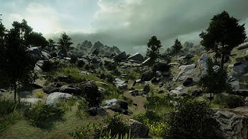 Level Design - Rocky Hills - Nature Environment Unity3D