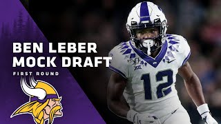 Ben Leber's First Round Minnesota Vikings Mock Draft