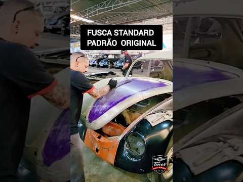 Fusca Standard 1982 Branco Paina restaurado no padrão original! 🛠✨️✅️