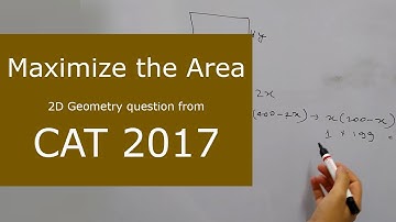 [From CAT 2017] If three sides of a rectangular park have a total length 400 ft., then the area of