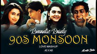 90s Monsoon Love Mashup | 90s Retro Love Mashup | Best of 90s Hits Hindi Songs | AB X AS
