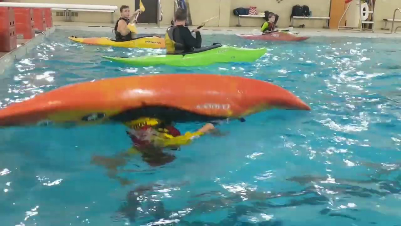 Rapid Learning Kayak Hand Roll Demonstration - YouTube