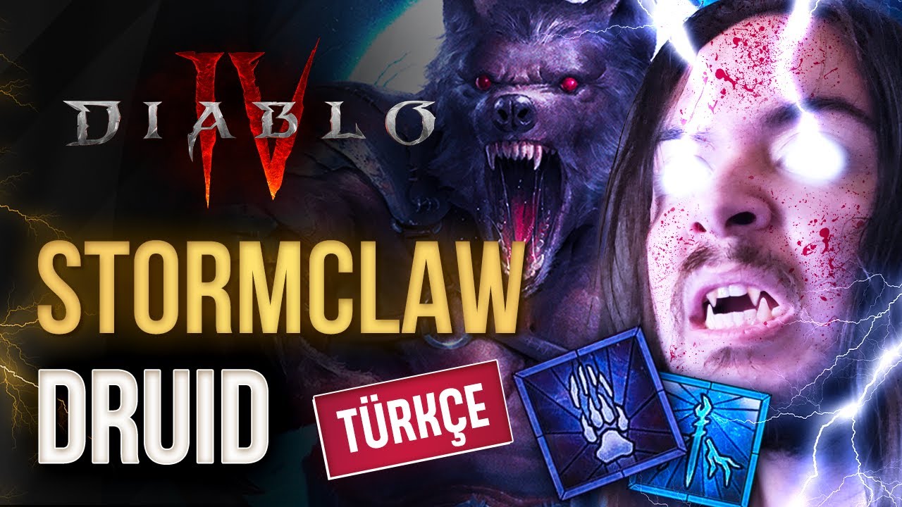 Diablo 4 Fırtına Pençe Druid (Stormclaw) - Bozkurt Build! [S1 ...