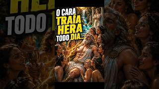 😳 ZEUS: O MAIS PIRANHEIRO DOS DEUSES 😂 #mitologia #curiosidadeshistoricas #mythology #history