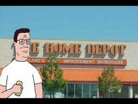 Hank Hill calls Home Depot
