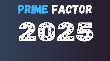 Prime Factoring Using Ladder Method