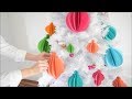 DIY 3D Paper Christmas Ornament Tutorial DIY 3D Paper Christmas Ornament Tutorial