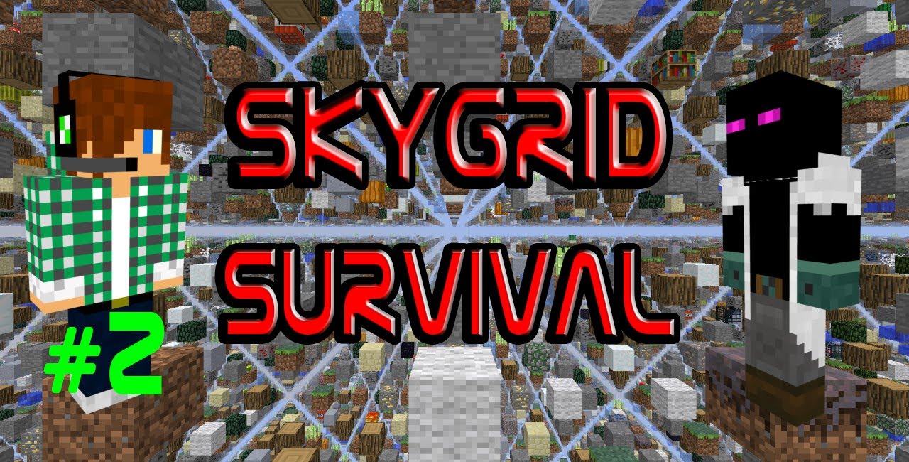 Minecraft ~ Skygrid ~ Survival | Ep. 2 | - YouTube