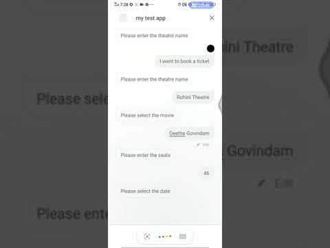 AI Real-Time Movie Booking Bot | Chat Bot | Google Dialog Flow | Python Chat Bot