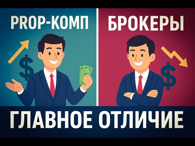 Prop VS Broker. Part I