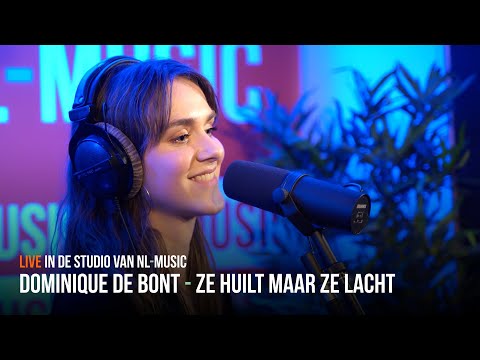 NL-MUSIC live met: Dominique de Bont - Ze Huilt Maar Ze Lacht [cover Maan]