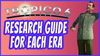 Best Things to Research for Each Era (Tropico 6 Tutorial)
