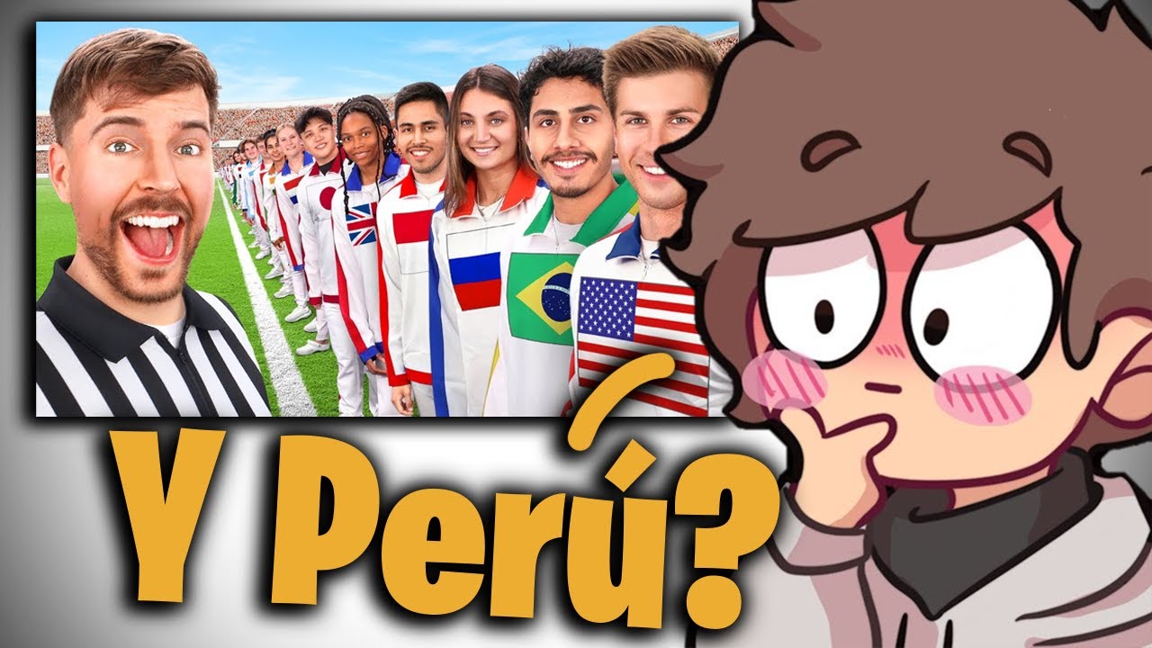 AQUINO REACCIONA A MR BEAST Todos los Países del Mundo Compiten por $250,000