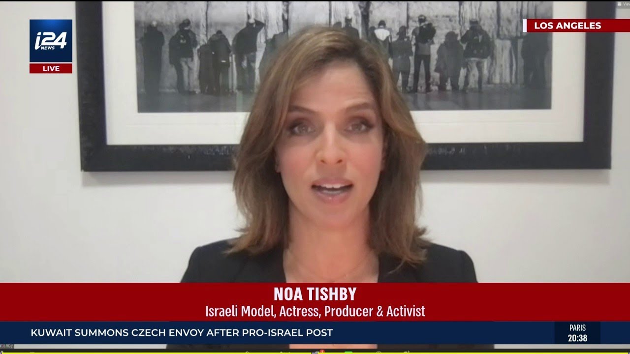 Noa Tishby, a Former Israeli Actress, Makes Her Country's Case in