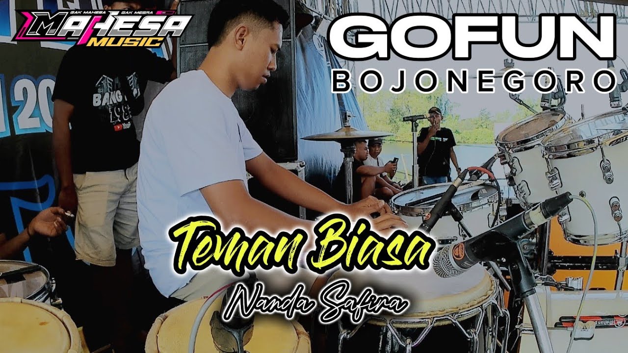 COVER KENDANG CAK FARIZ - NANDA SAFIRA - TEMAN BIASA - MAHESA MUSIC feat DHEHAN PRO live GO FUN