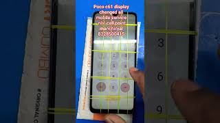 poco c61 display chenged all mobile service nivi cell point manchiryal station road Gandhi Park📱📱📱📲📲