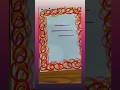 beautiful border design. #border