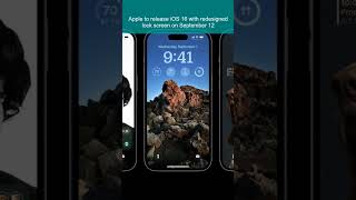 Apple to release iOS 16 with redesigned lock screen on September 12 screenshot 3