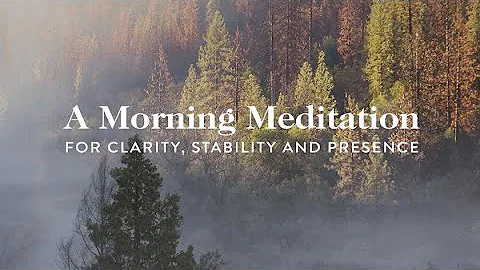 10 Minute Morning Meditation for Clarity, Stabilit...