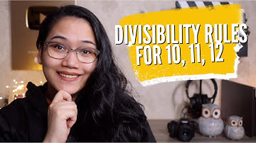 Divisibility Rules: Factoring by 10, 11, 12 - Speed Math Technique